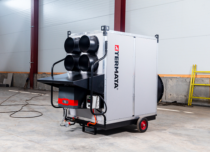 Mobile air heaters Termata LSM