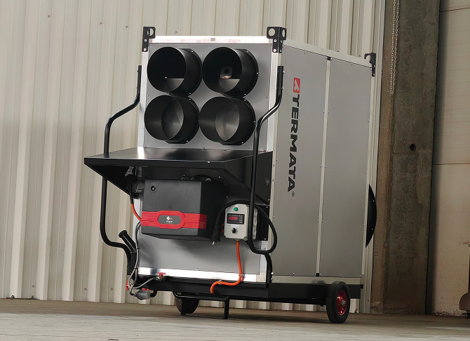 Mobile air heaters Termata LSM